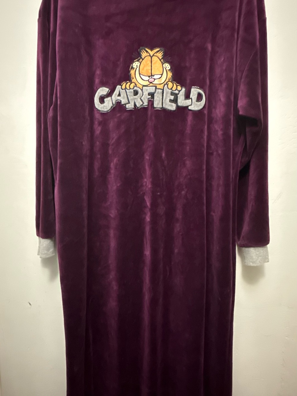 Garfield Plush Pullover Lounge Sleep Dress